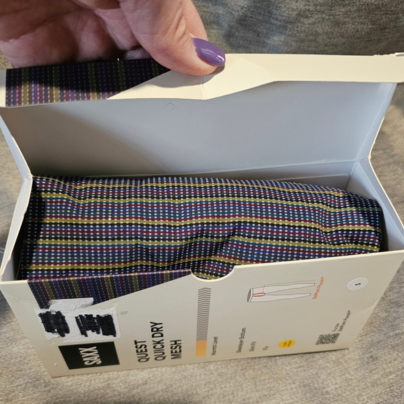 SAXX Quest Quick Dry Mesh Baselayer Bottom Men Sz Small Slim Fit Lightweight - Picture 4 of 5